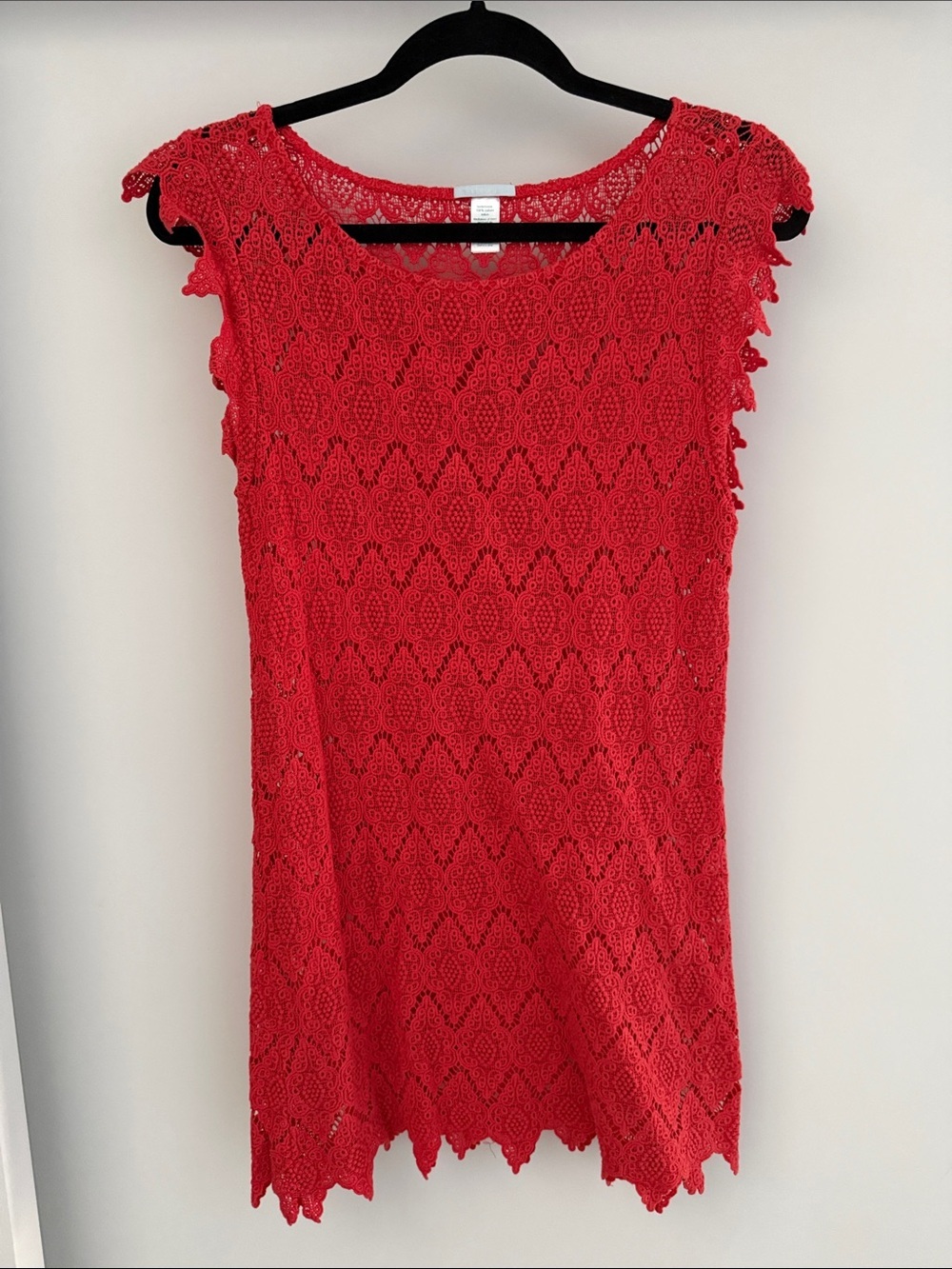 Eberjey Coral Crochet Swim/Beach Cover Up
